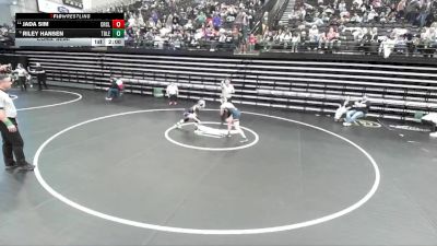 4A 125 lbs Cons. Semi - Riley Hansen, Tooele vs Jada Sim, Crimson Cliffs