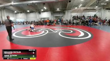 157 lbs Champ. Round 2 - Wade Suckow, Fort Collins vs Benjamin Fritzler, Fort Morgan