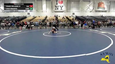 75 lbs Cons. Semi - Cole DeSanto, Hilton Jr Cadets Wrestling Club vs Frank Williams Iv, The Lions Den (Long Island)