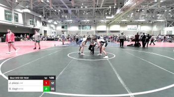 182 lbs Rr Rnd 3 - JJ Plaza, LAW Red vs Benjamin Vogt, Boneyard Wrestling Academy