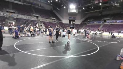134.6-142.2 lbs Champ. Round 2 - Gael Moreno Mendias, Widefield Wrestling Club vs Cameron Petty, Pueblo West Storm Wrestling