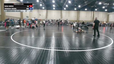 82 lbs Rr Rnd 1 - Eesa Mirza, Florida Scorpions vs Hudson Heigel, Beebe Trained
