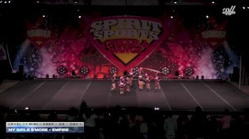 My GIRLS B'More - Empire [2026 L1.1 Mini - PREP - D2 Day 1] 2026 Spirit Sports Myrtle Beach Nationals