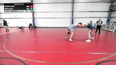 285 lbs Rr Rnd 1 - Caden Sides, All-American Wrestling Club HS vs Ben Lloyd, Micky's Maniacs White