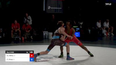 94 lbs Final - Ariah Mills, GA vs Tristan Pino, CO