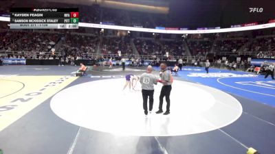 I-138 lbs Quarterfinal - Samson McKissick Staley, Pittsford vs Kayden Feagin, Niagara Falls