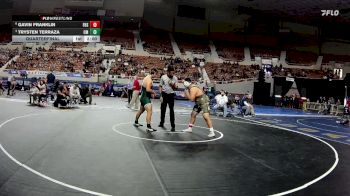 285-D2 Quarterfinal - Trysten Terraza, Campo Verde High School vs Gavin Franklin, Flagstaff High School