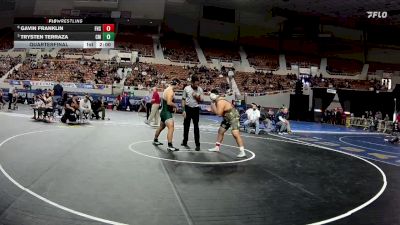 285-D2 Quarterfinal - Trysten Terraza, Campo Verde High School vs Gavin Franklin, Flagstaff High School