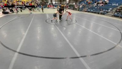 80 lbs Cons. Round 4 - Tucker Twibell, Touch Of Gold vs Collin Roeber, Siouxland Wrestling Academy