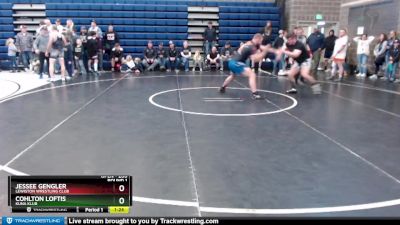 200 lbs Round 1 - Cohlton Loftis, Kuna Klub vs Jessee Gengler, Lewiston Wrestling Club