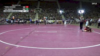 6-7A 100 Cons. Semi - Ivy Troupe, Brookwood Jr-Sr vs Paola Alvarez, Saraland