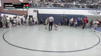 85 lbs Cons. Semi - Chasson Bail, Middleton Wrestling Club vs Boe Grimm, Blackfoot Wrestling Club