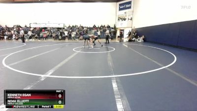 149 lbs Quarterfinal - Kenneth Egan, Menlo NCWA vs Noah Elliott, Menlo College