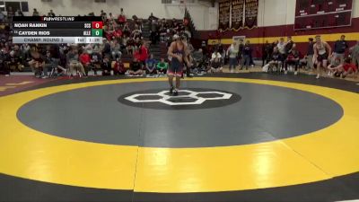 138 lbs Champ. Round 2 - Cayden Rios, Allen vs Noah Rankin, St Christopher`s School