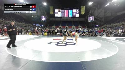 120 lbs Cons. Rd Of 32 - Dani Ringstmeyer, SD vs Lilly May, NV