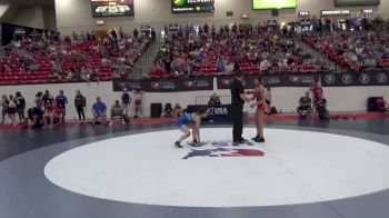 100 lbs Cons Semis - Monee Cordero, California vs Katey Valdez, Betterman Elite Wrestling