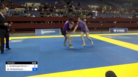 Leda Guadalupe Garcia vs Misty M Stockhaus 2024 Pan IBJJF Jiu-Jitsu No-Gi Championship