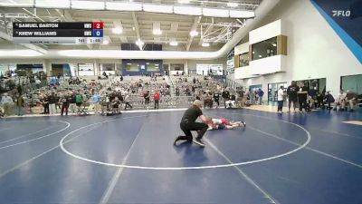 67 lbs Quarterfinal - Samuel Barton, Northside Wrestling Club vs Krew Williams, Northside Wrestling Club