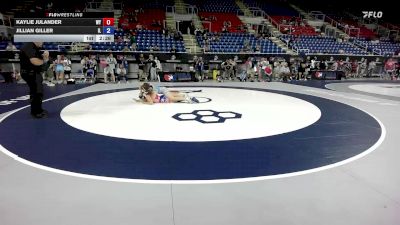 145 lbs Cons. Sub-rd Of 32 - Kaylie Julander, WY vs Jillian Giller, IL