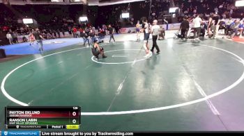 126 lbs Cons. Round 4 - Payton Eklund, Auburn Riverside vs Ranson Labin, East Valley (Spokane)