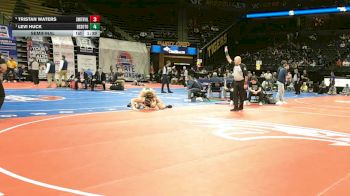 175 Class 3 lbs Semifinal - Levi Huck, DeSoto vs Tristan Waters, Smithville