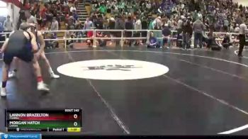 160 lbs Champ. Round 2 - Lannon Brazelton, Powell vs Morgan Hatch, Lyman