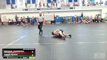 84 lbs Finals (8 Team) - Robert Frijouf, Glasgow WA vs Immanuel Vanderpool, West Forsyth WC