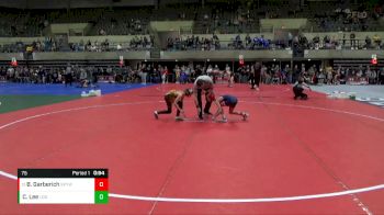 75 lbs Cons. Round 1 - Bryce Garberich, St. Peter Youth Wrestling vs Casey Lee, Legends Of Gold