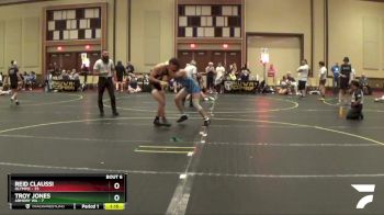 150 lbs Round 2 (6 Team) - Troy Jones, Armory WA vs Reid Claussi, Olympic