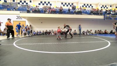 49 lbs Consi Of 8 #2 - Lennon Phipps, Hilldale Youth Wrestling Club vs Tayvin Francis, Bartlesville Wrestling Club