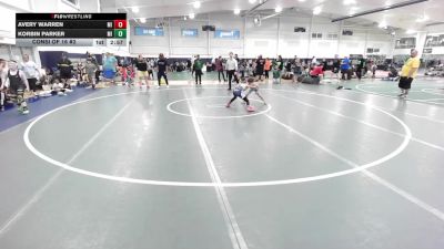 M-55 lbs Consi Of 16 #2 - Avery Warren, MI vs Korbin Parker, MI