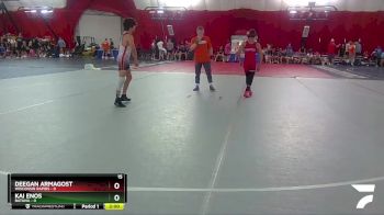 106 lbs Round 1 (4 Team) - Deegan Armagost, Wisconsin Rapids vs Kai Enos, Batavia