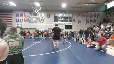 17 lbs Round 3 - Bowen Hecht, Hudson Pirate Elite vs Abram Hernandez, Newton Wrestling Club