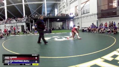 93 lbs Round 1 (8 Team) - Jade Hardee, Illinois vs Krislynn Martinez (Ratliff), Kansas