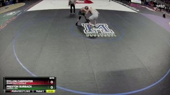 Cons. Round 1 - Preston Burbach, Central City vs Dyllon Carpenter, Omaha Skutt Catholic