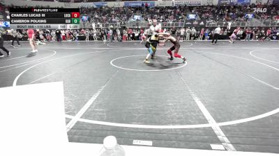 110 lbs Round Of 16 - Charles Lucas III, Lucas Wrestling Club vs Cameron Polking, Ggb