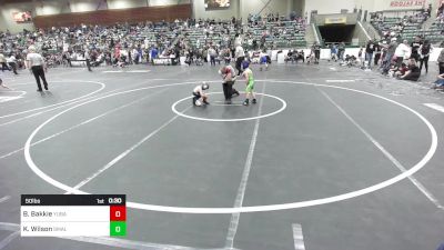 50 lbs Consi Of 16 #2 - Beau Bakkie, Yuba Sutter Combat vs Kevin Wilson, Small Town Grims