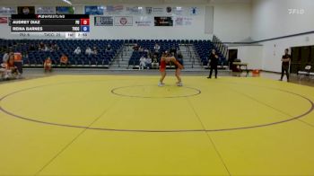 138 lbs Round 2 (4 Team) - Reina Barnes, Treasure Valley CC vs Audrey Diaz, Pacific University