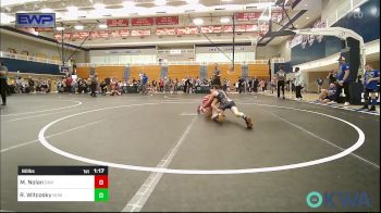 80 lbs Rr Rnd 4 - Malakai Nolan, Davis Youth Wrestling Club vs Rocky Witcosky, Team Nomad