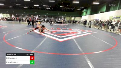 106 lbs Round Of 128 - Carter Chunko, PA vs Ethan Andreula, NY