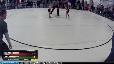 7 lbs Quarterfinal - Joel Thompson, The Best Wrestler vs Hunter Helmer, St. Paul