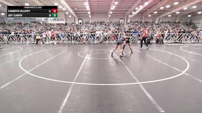 107 lbs Quarterfinal - Camdyn Elliott, FL vs Joy Cantu, IN