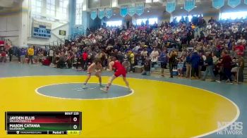 106 lbs Cons. Round 2 - Mason Catania, Salesianum vs Jayden Ellis, William Penn H.S.