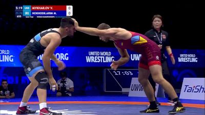 79 kg 1/2 Final - Vasyl Mykhailov, Ukraine vs Mohammad Ashghar Nokhodilarimi, Iran