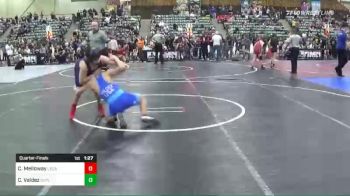 130 lbs Quarterfinal - Connor Melloway, Legacy Nevada vs Carlos Valdez, Suples Wrestling Club