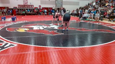 285 lbs Cons. Round 4 - Chase Gambell, Blue Earth Area vs DJ Miller, Martin County Red Bulls