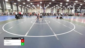 152 lbs Consi Of 8 #2 - Kenley Riley, NC vs Carolina Lockard, NY