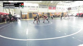 135 lbs Champ. Round 3 - Lilliana Ramirez, Liberty vs Vanshika Burman, Dougherty Valley