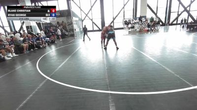 215 lbs Blake Christian, Alabama vs Ryan George, California Red