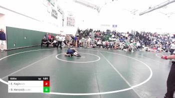 132 lbs Semifinal - Elijah Fagin, Avon vs Brayden Hancock, Jonathan Law